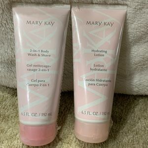 Mary Kay body wash and lotion